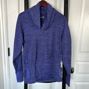 Athleta coastal space dye funnel neck